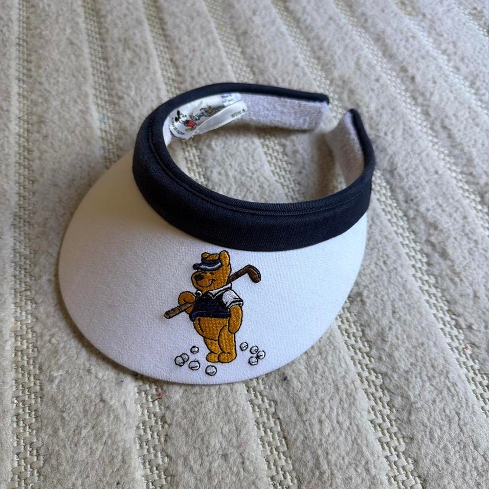 Disney Winnie the Pooh golf sun visor Cartoon Preppy Retro